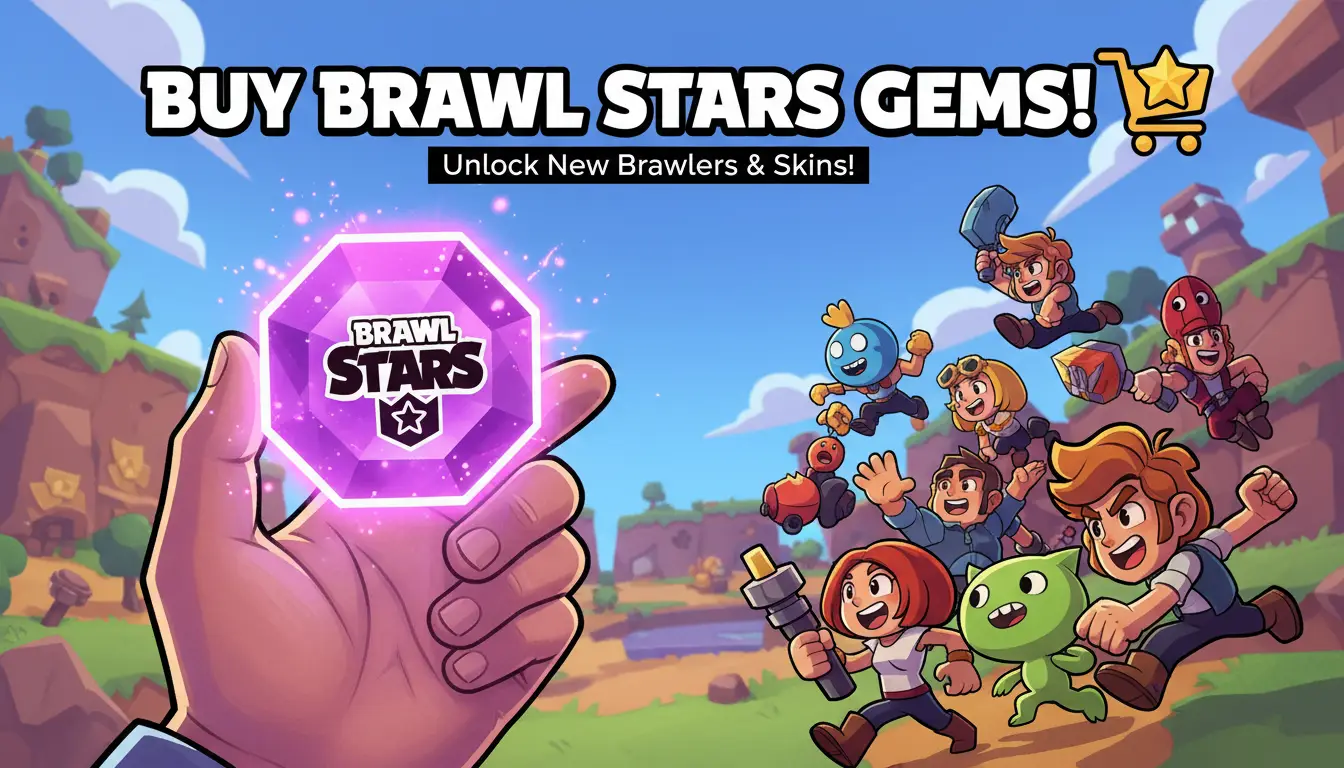 Купить гемы Brawl Stars